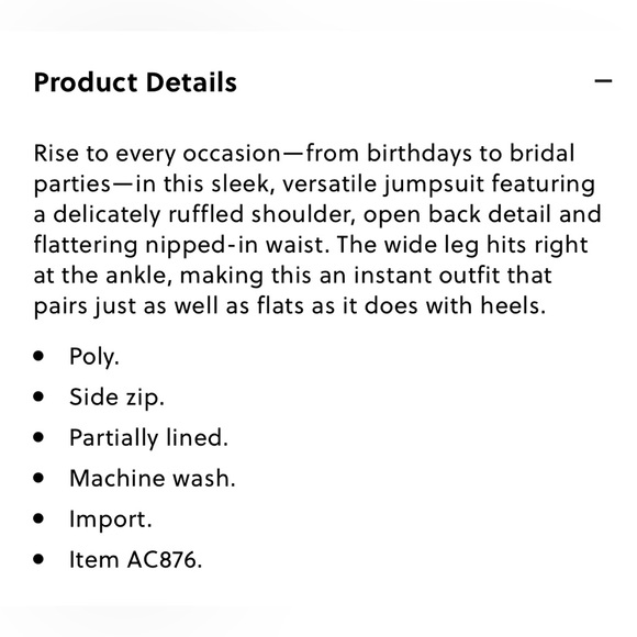 J. Crew | NWOT ✨ Bright Red Crepe 365 Sleeveless Ruffle Wide Leg Jumpsuit - Picture 5 of 13